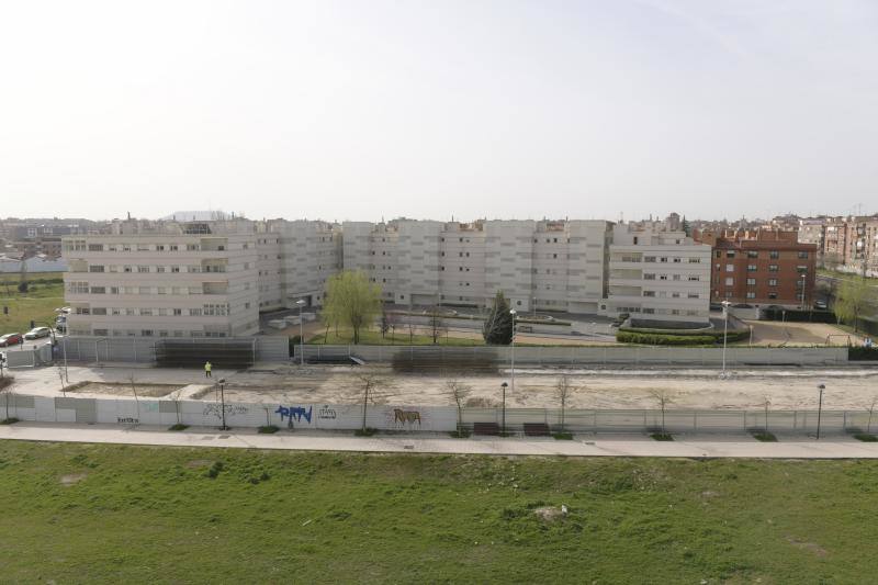 Fotos: Inicio de las obras del túnel de Andrómeda de Valladolid