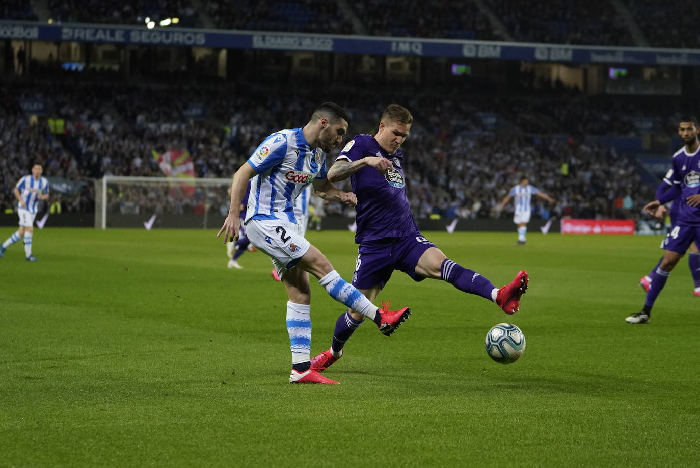 Las imágenes del Real Sociedad - Real Valladolid. 