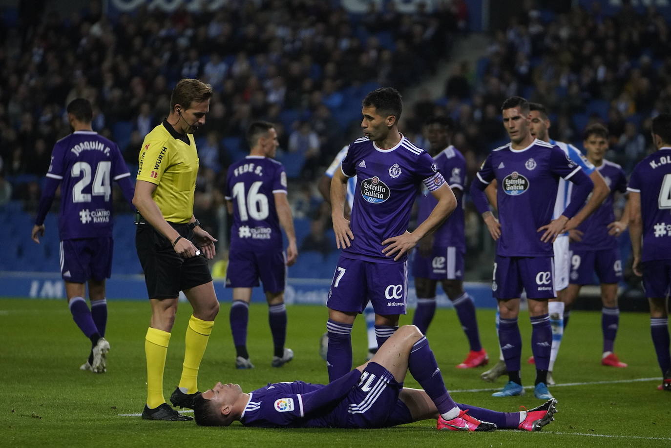 Las imágenes del Real Sociedad - Real Valladolid. 