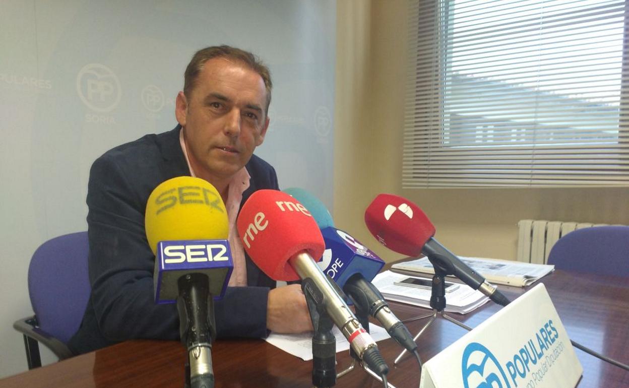 Benito Serrano, presidente de la Diputación