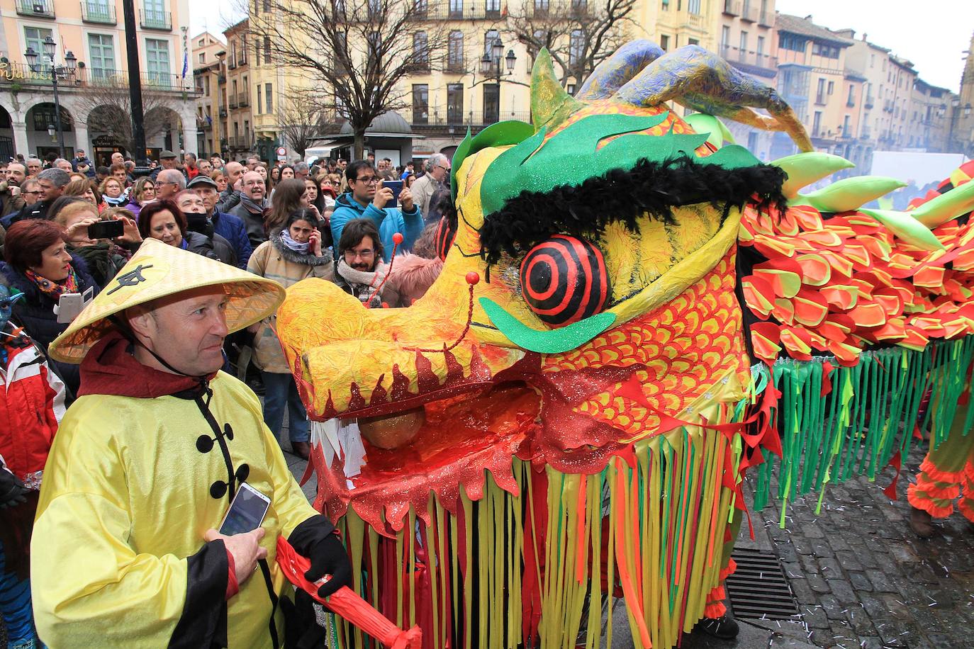 Traca final para el carnaval. 