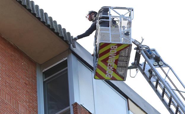 Rachas de viento de 160 kilómetros en Camporredondo, en Palencia