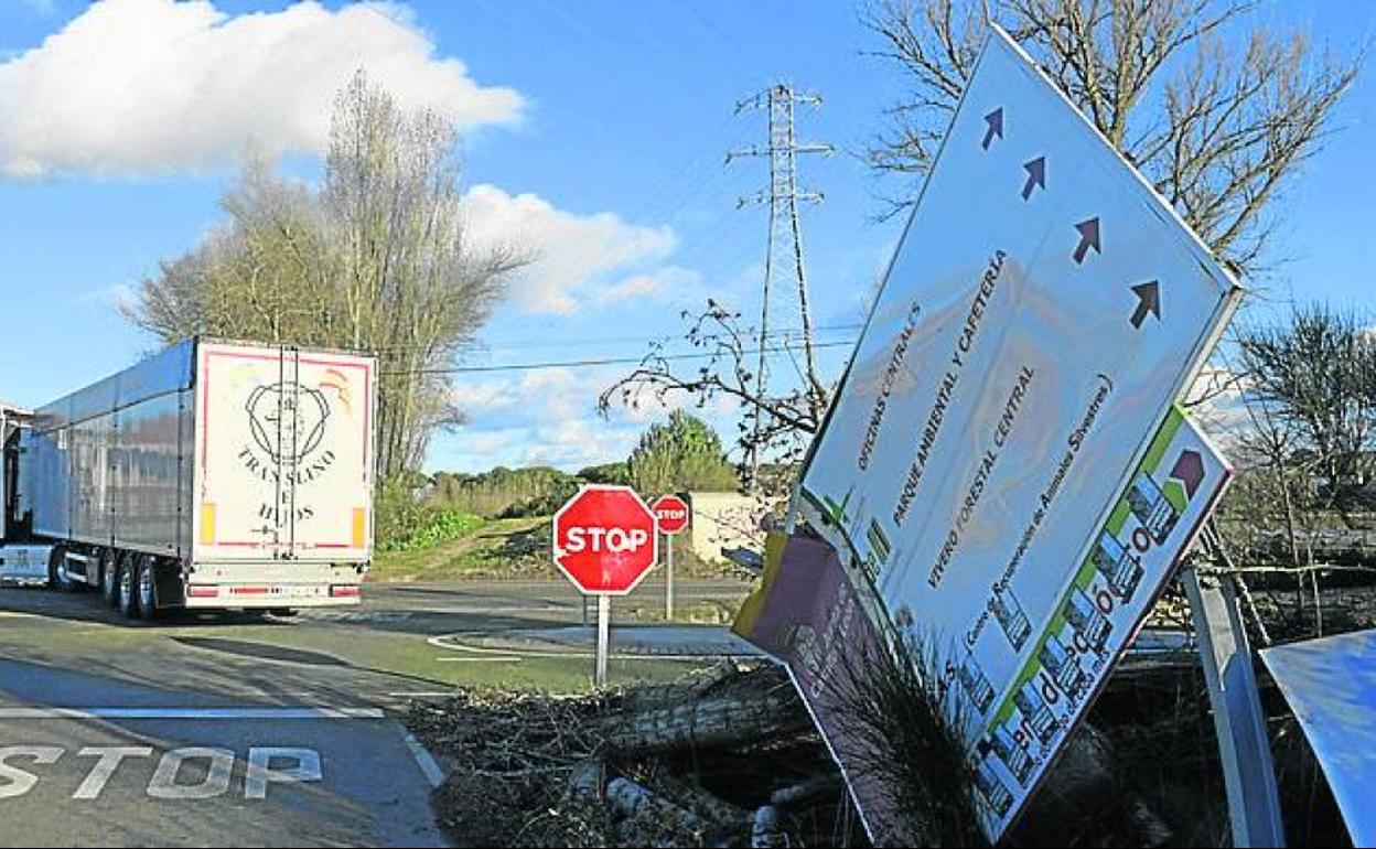 'Karine' deja un reguero de daños y la mitad de la lluvia habitual de marzo en Valladolid