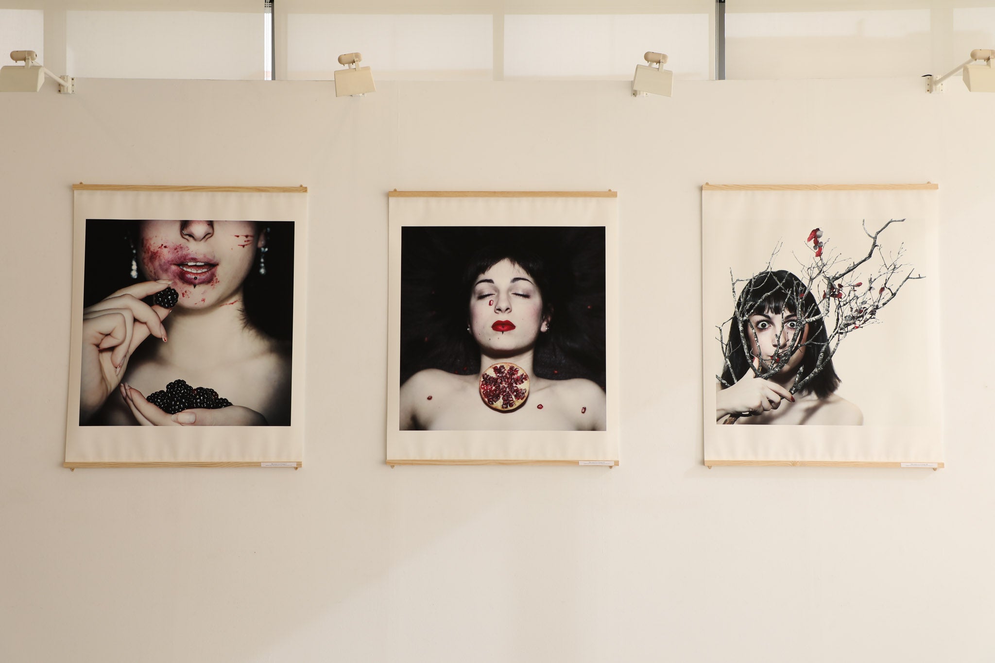 Con motivo del Día de la Mujer, el próximo domingo, Barbero ha expuesto sus fotografías en Salamanca.