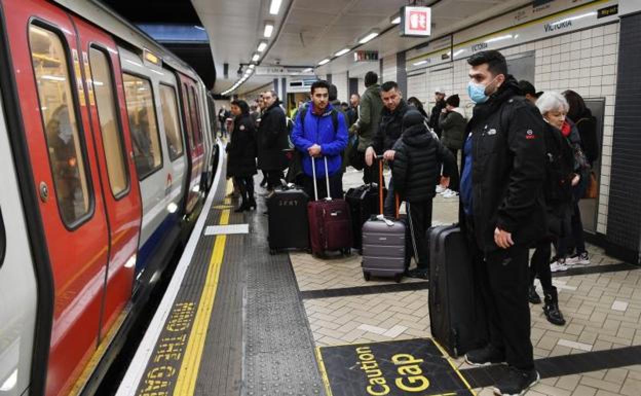 Metro de Londres. 