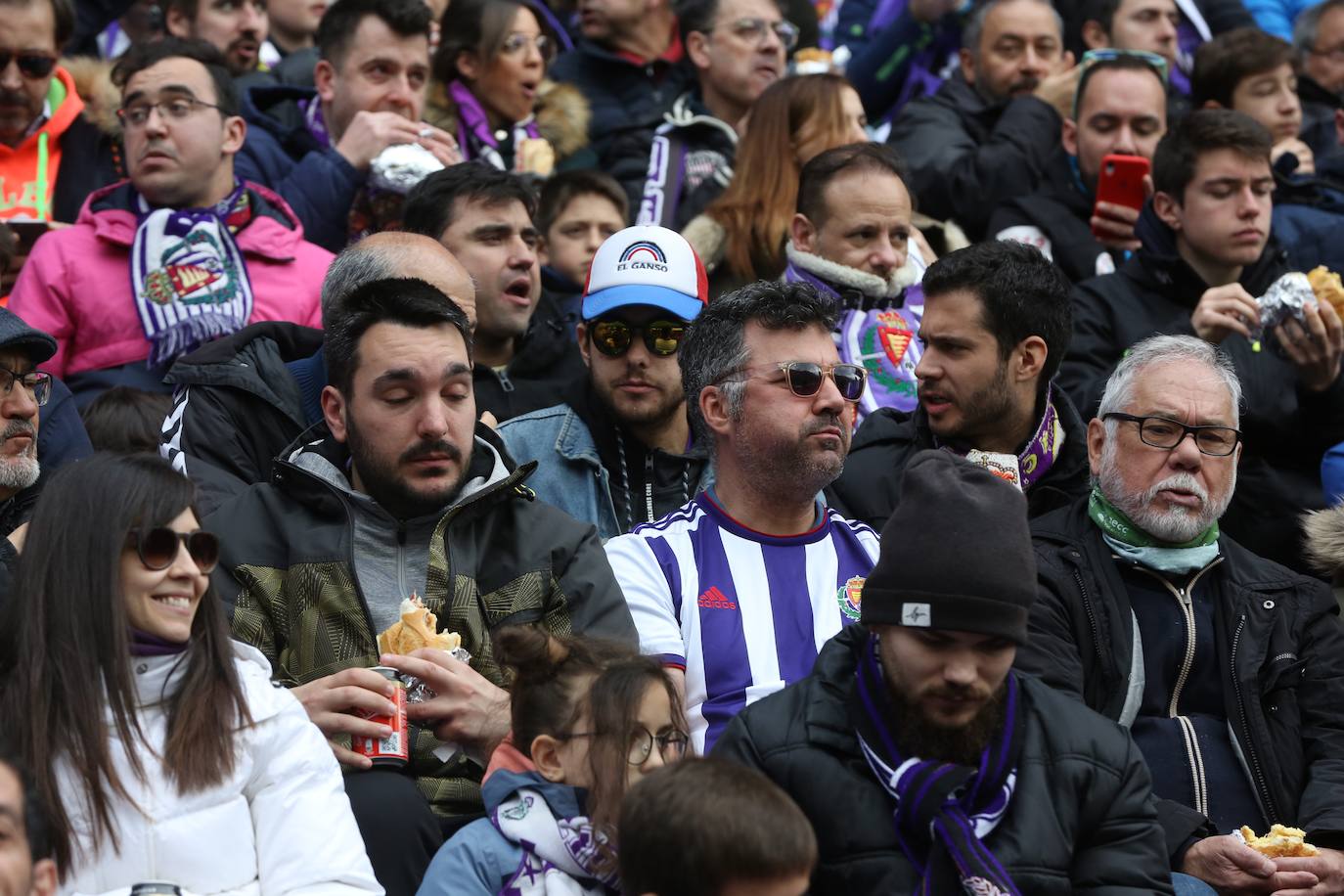 Aficionados este domingo en la gradas del José Zorrilla de Valladolid.