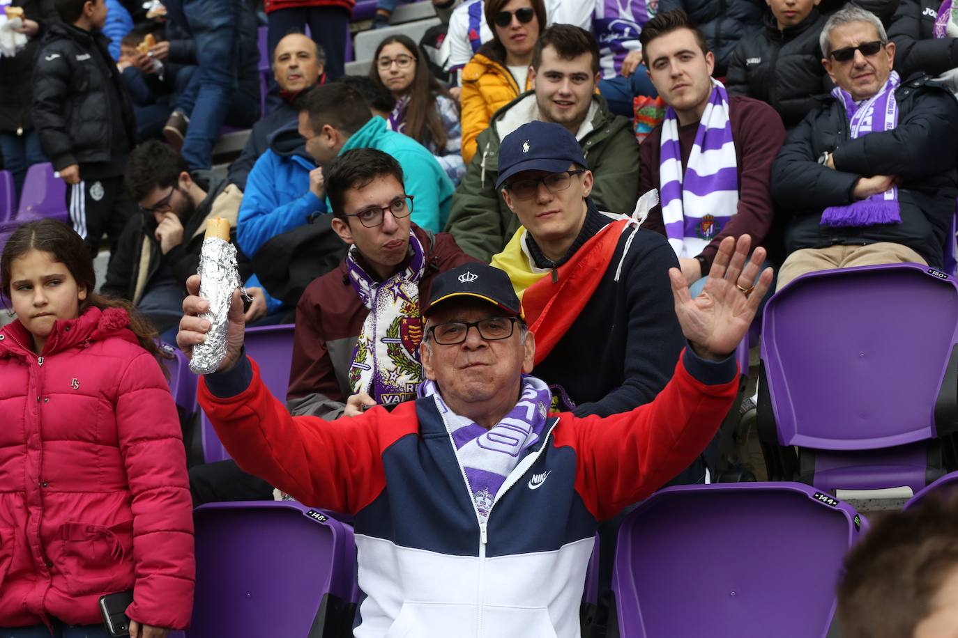 Aficionados este domingo en la gradas del José Zorrilla de Valladolid.