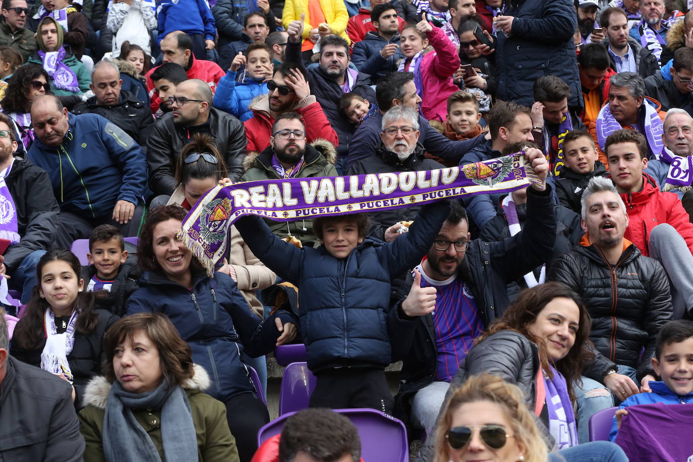 Aficionados este domingo en la gradas del José Zorrilla de Valladolid.