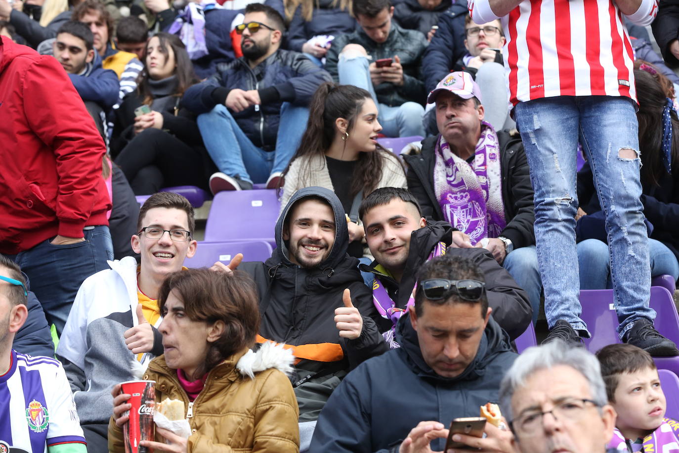 Aficionados este domingo en la gradas del José Zorrilla de Valladolid.