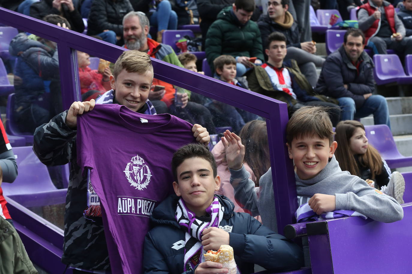 Aficionados este domingo en la gradas del José Zorrilla de Valladolid.