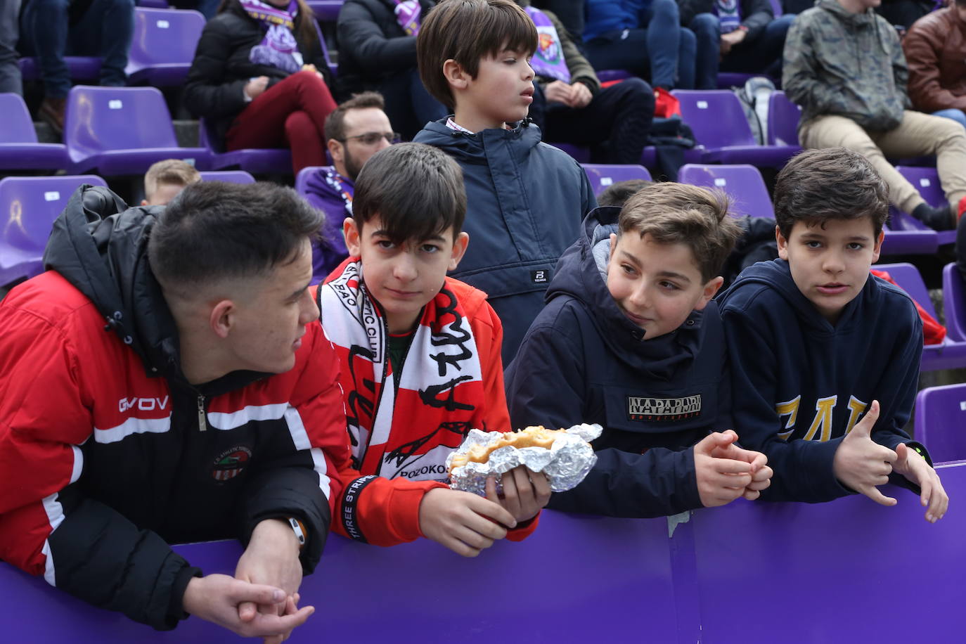 Aficionados este domingo en la gradas del José Zorrilla de Valladolid.