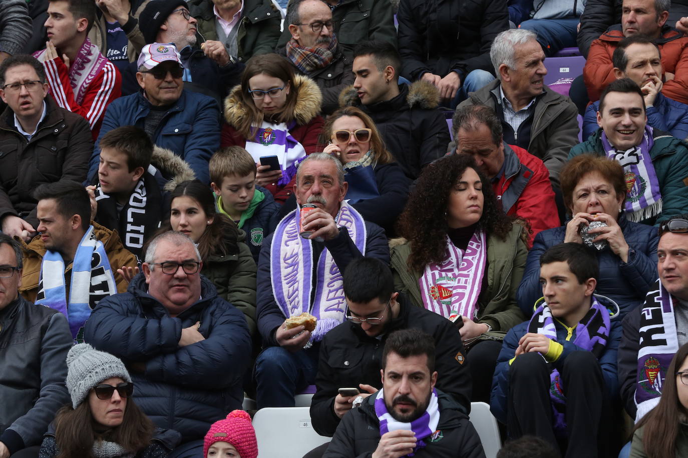 Aficionados este domingo en la gradas del José Zorrilla de Valladolid.
