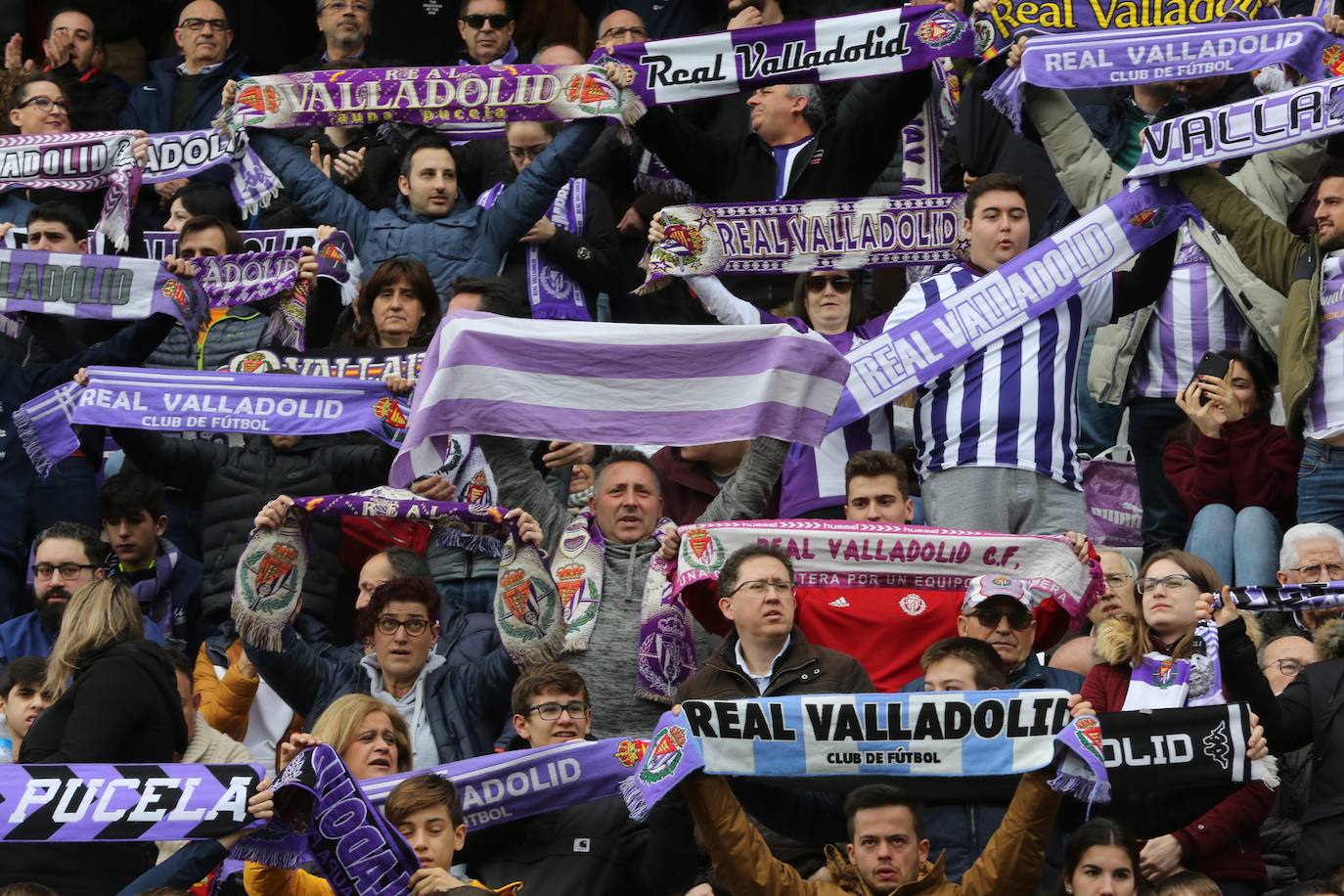 Aficionados este domingo en la gradas del José Zorrilla de Valladolid.
