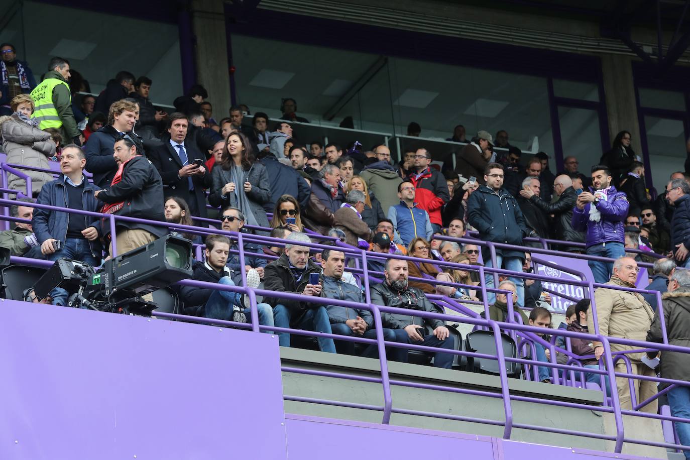 Aficionados este domingo en la gradas del José Zorrilla de Valladolid.