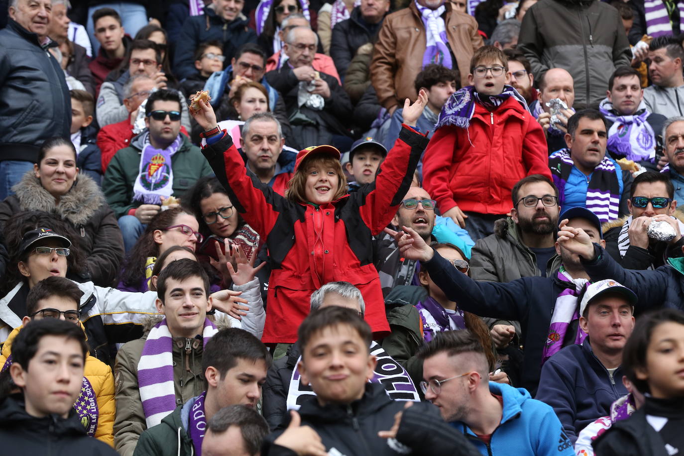 Aficionados este domingo en la gradas del José Zorrilla de Valladolid.