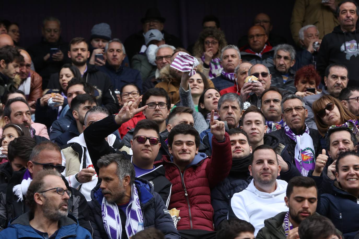 Aficionados este domingo en la gradas del José Zorrilla de Valladolid.