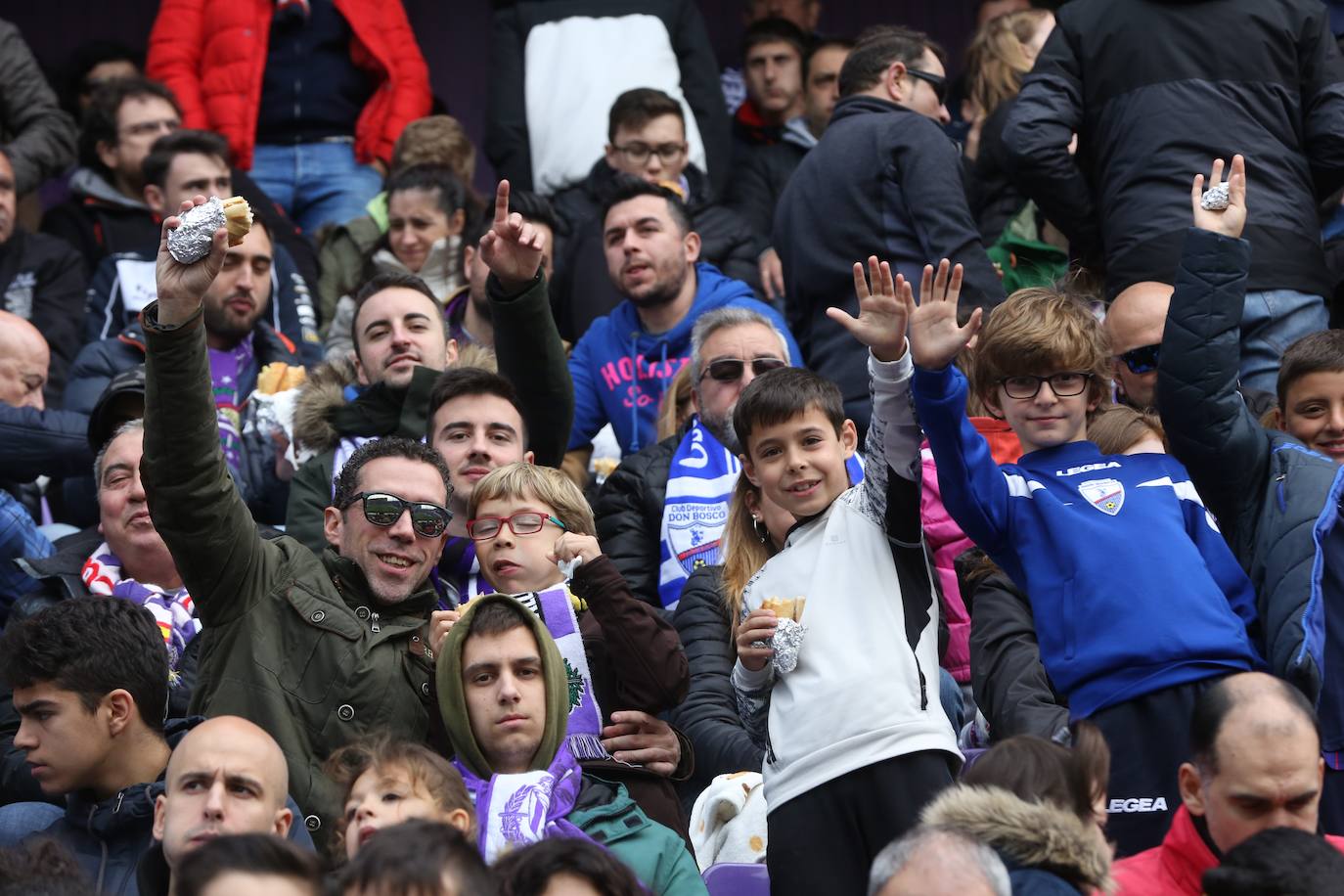 Aficionados este domingo en la gradas del José Zorrilla de Valladolid.