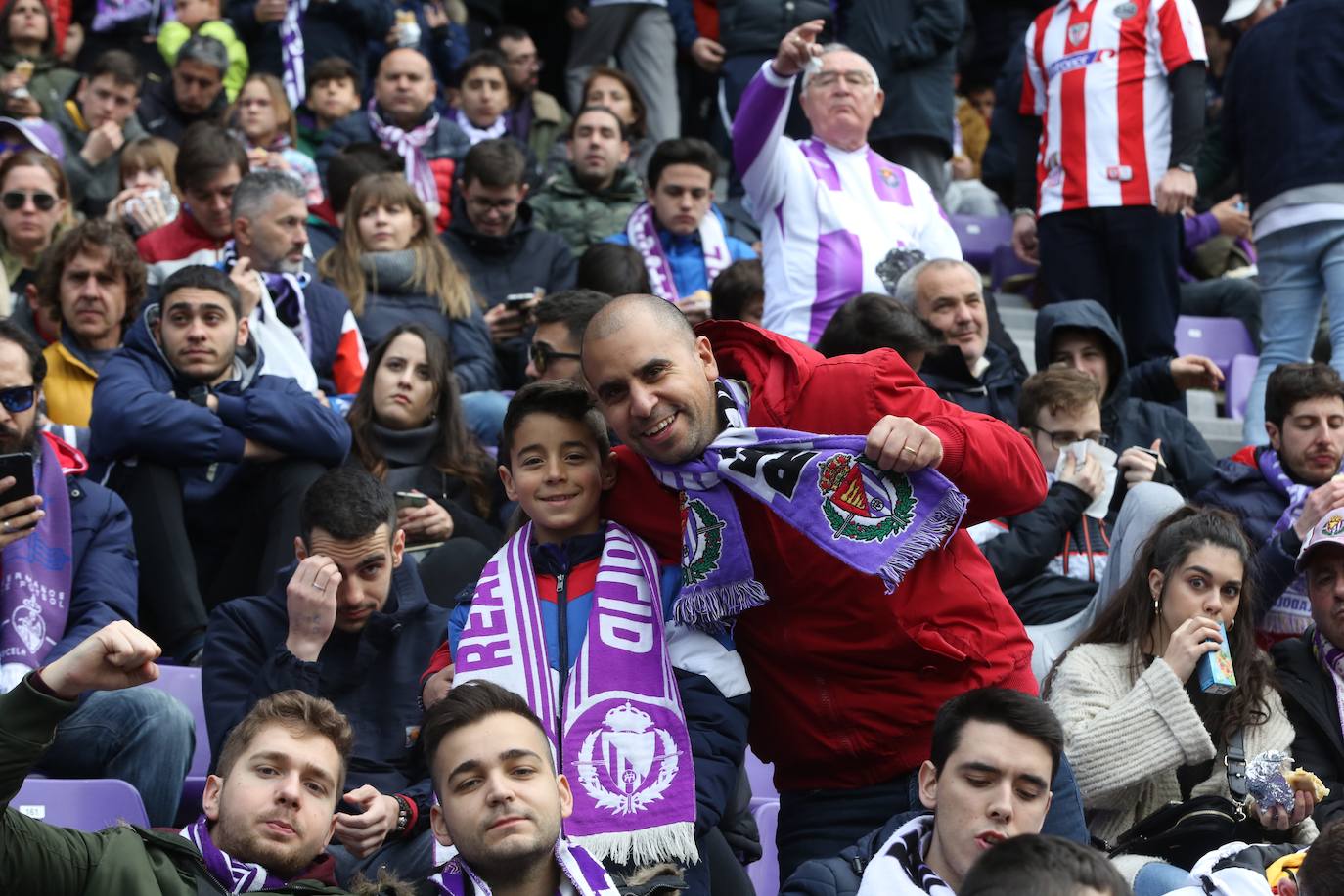 Aficionados este domingo en la gradas del José Zorrilla de Valladolid.