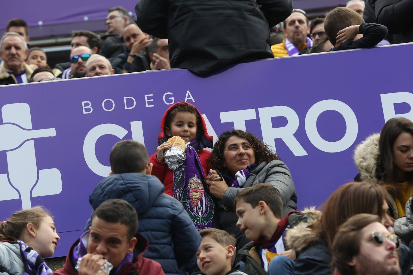 Aficionados este domingo en la gradas del José Zorrilla de Valladolid.