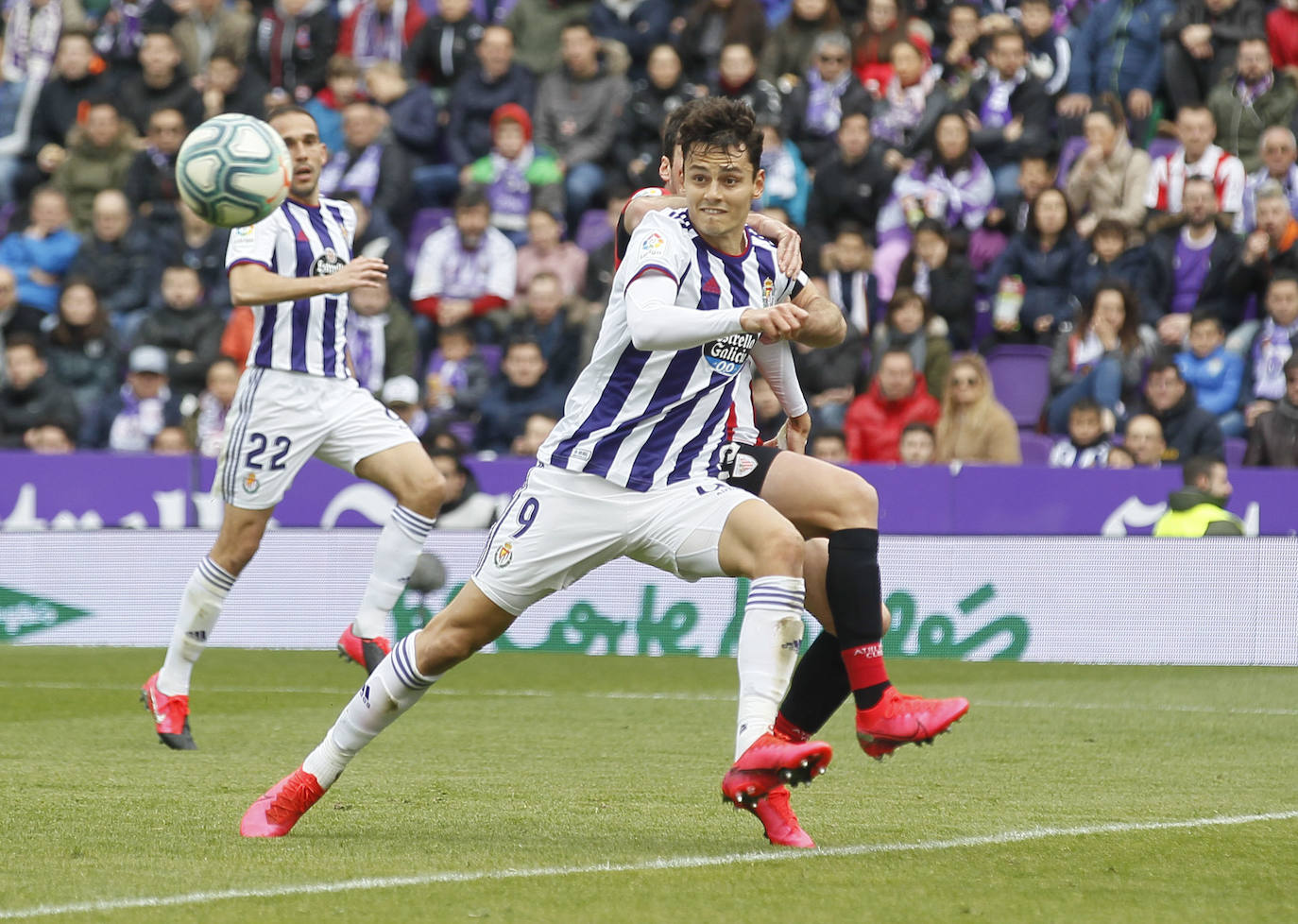 Imágenes del partido entre el Real Valladolid 1-4 Athletic Club.
