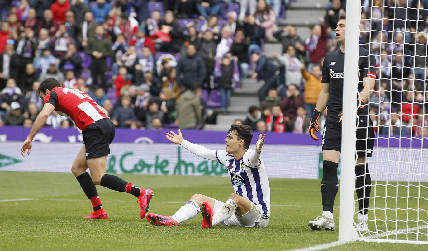 Imágenes del partido entre el Real Valladolid 1-4 Athletic Club.