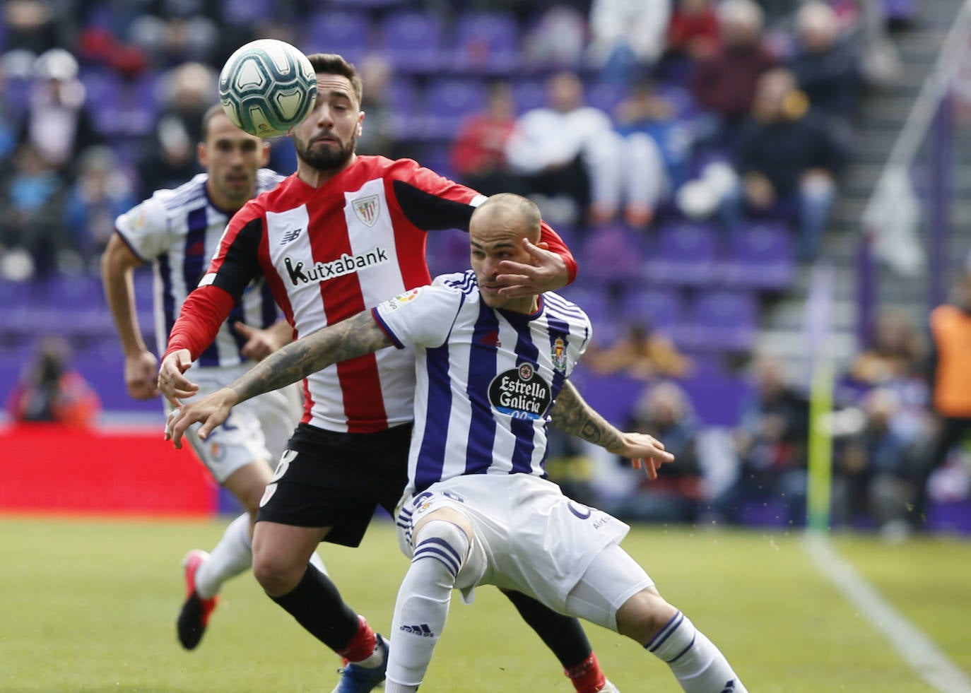 Imágenes del partido entre el Real Valladolid 1-4 Athletic Club.