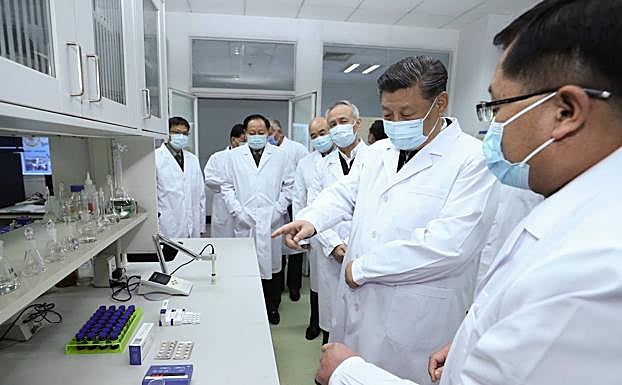 Científicos de China investigan una vacuna contra el coronavirus. 
