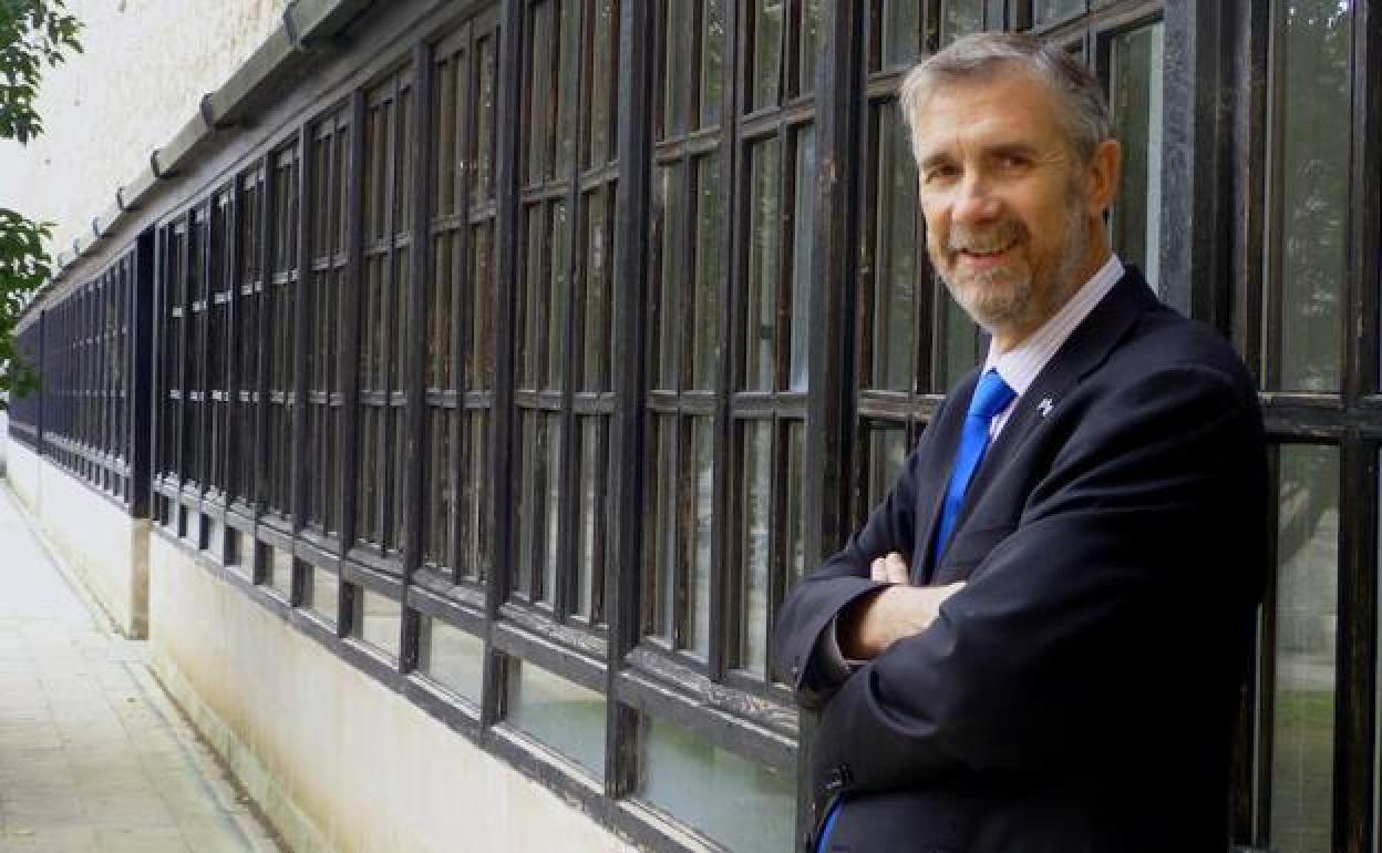 Manuel Pérez Mateos, actual rector en funciones de la UBU