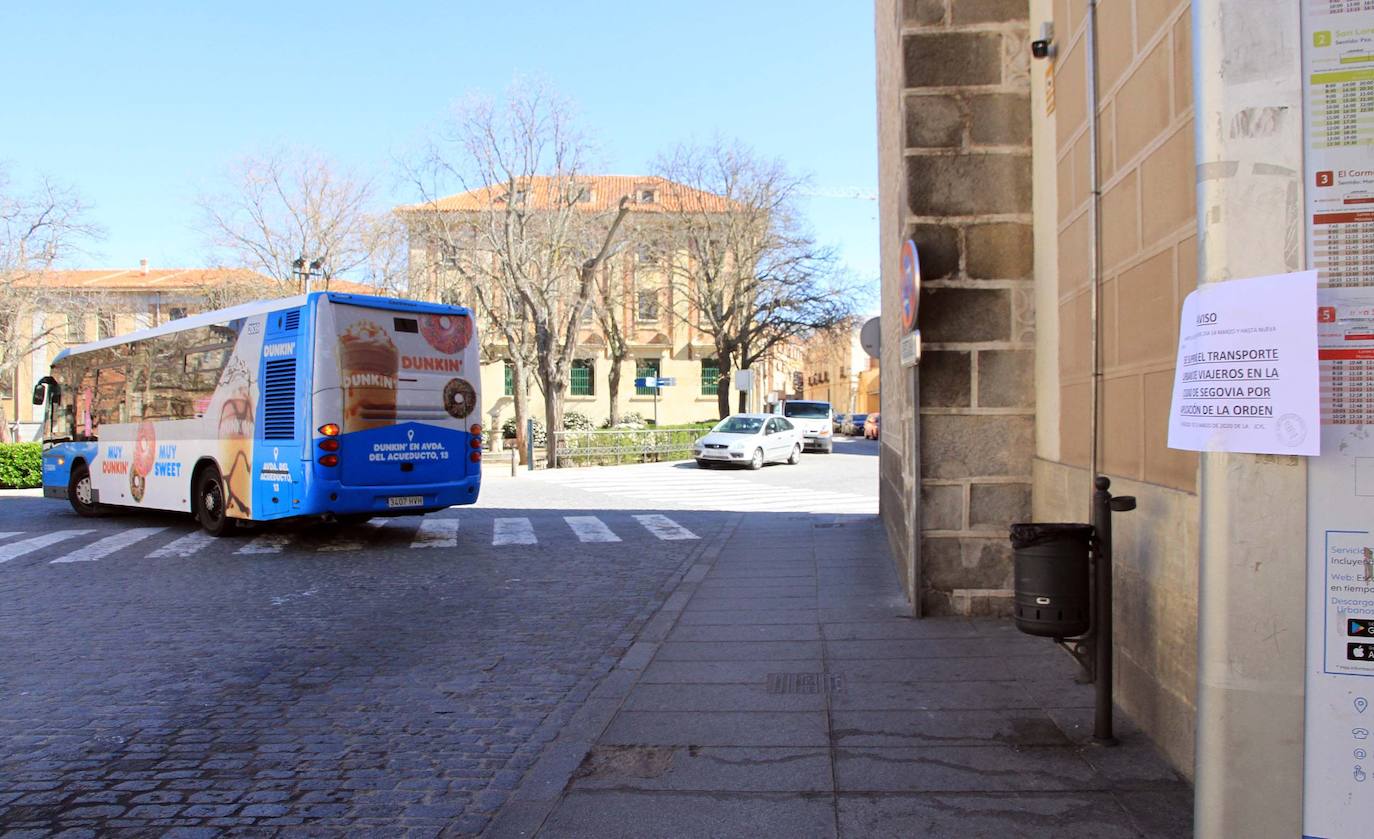 Segovia se prepara para no salir de casa. 