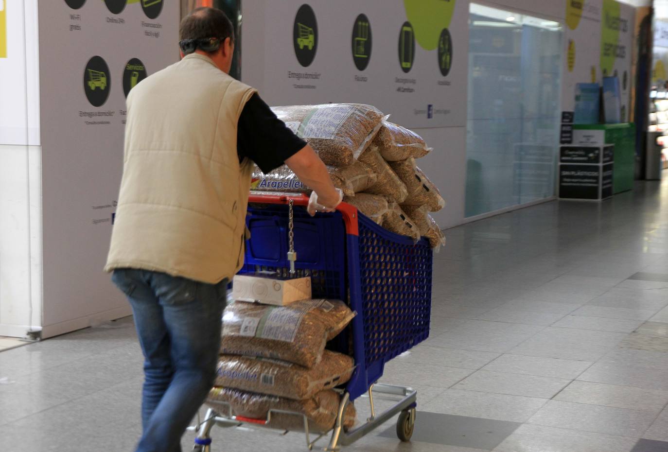 Segovia se prepara para no salir de casa. 