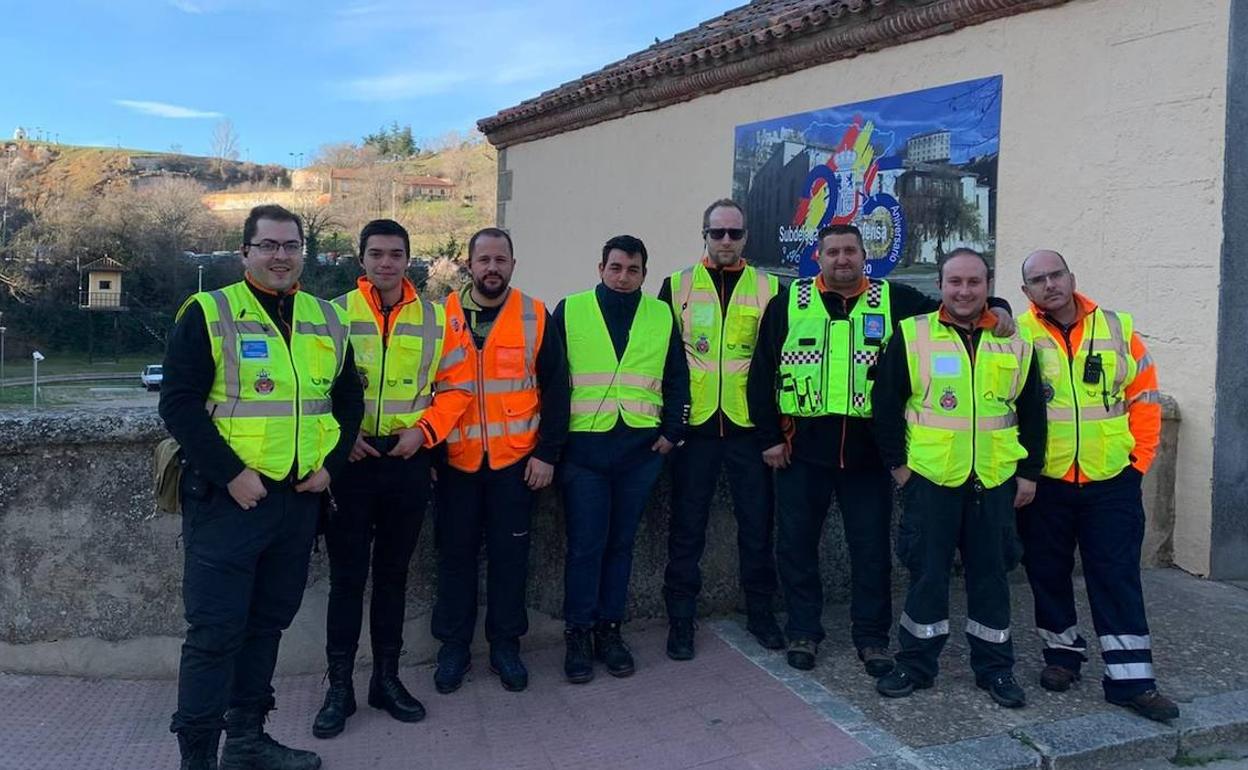 Voluntarios de la asociación Saemer. 