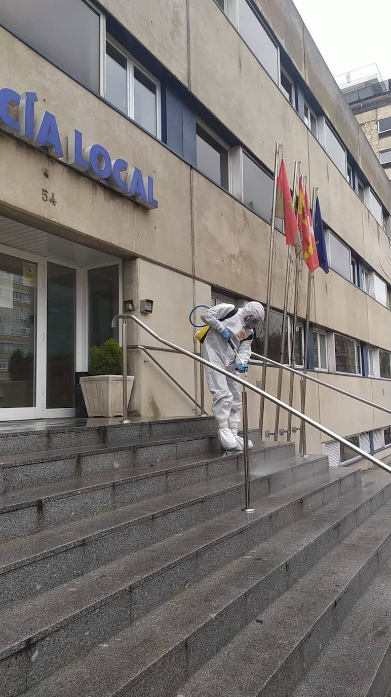 Fotos: La UME se despliega en Valladolid por el coronavirus