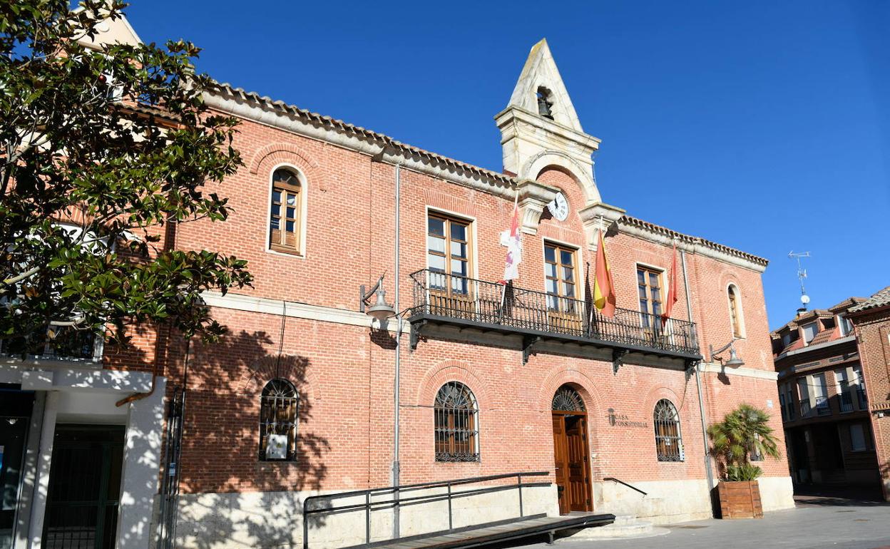 Fachada principal del Ayuntamiento de Boecillo.