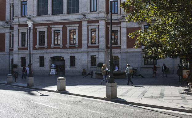 La plaza de la Rinconada, en una imagen de archivo, principal acceso al registro municipal. 