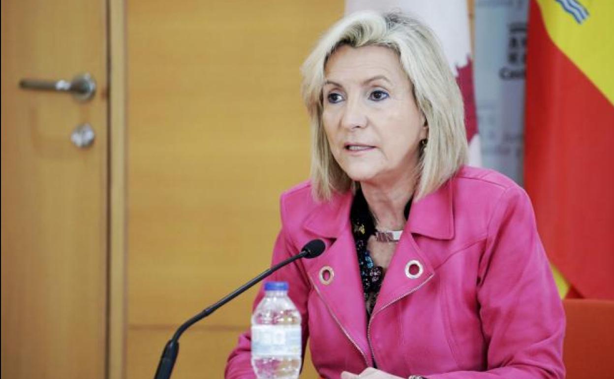 Verónica Casado, consejera de Sanidad de Castilla y León.