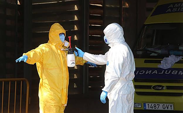 Los tribunales dan 24 horas a la Junta para que garantice protección a los sanitarios