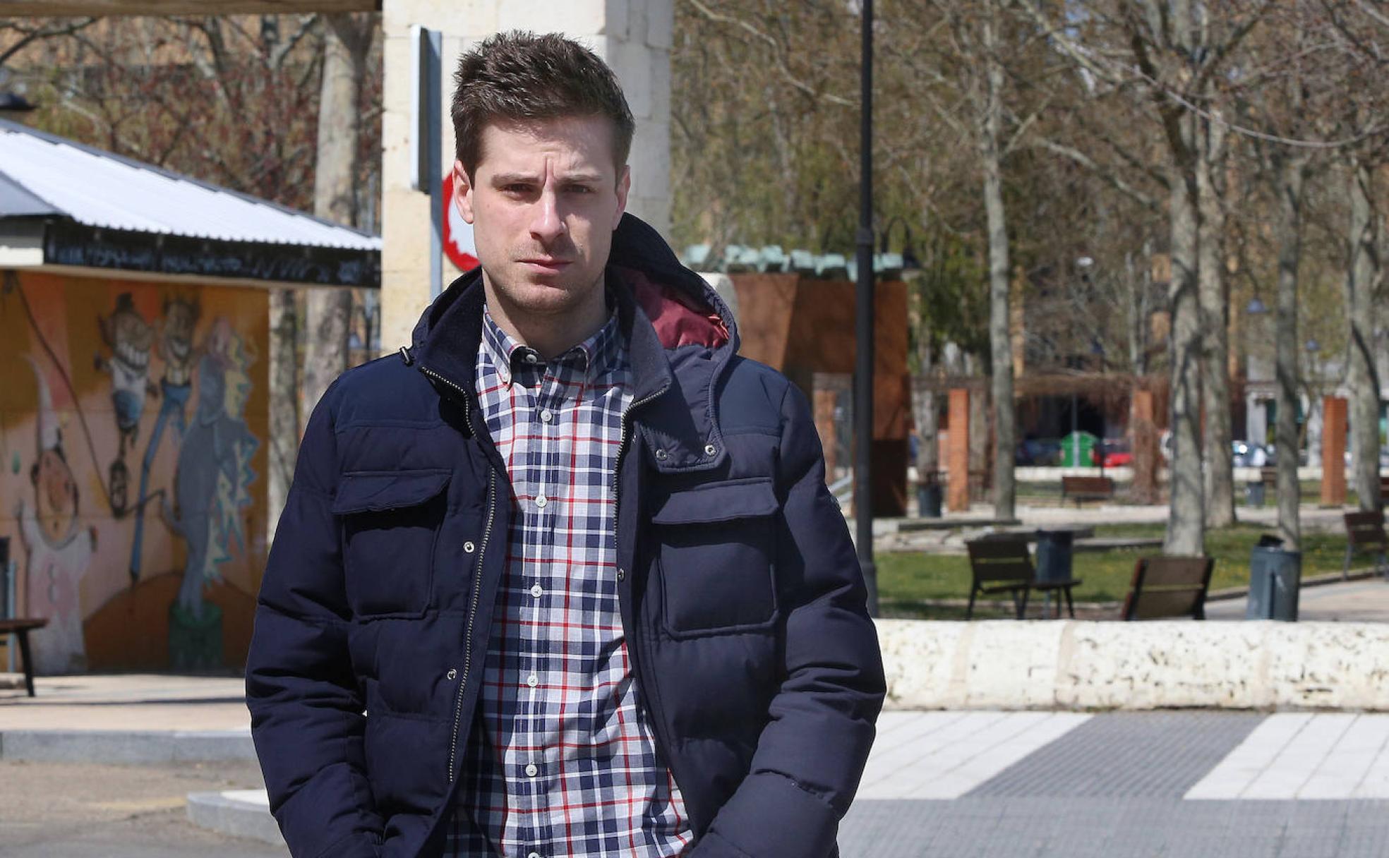 El joven estudiante de Medicina, Eduardo Calvo. 