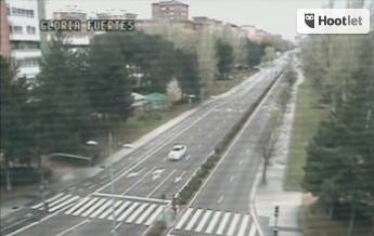 Avenida de Salamanca con Gloria Fuertes