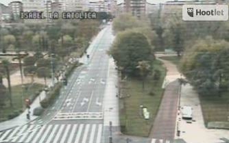 Isabel la Católica con Poniente