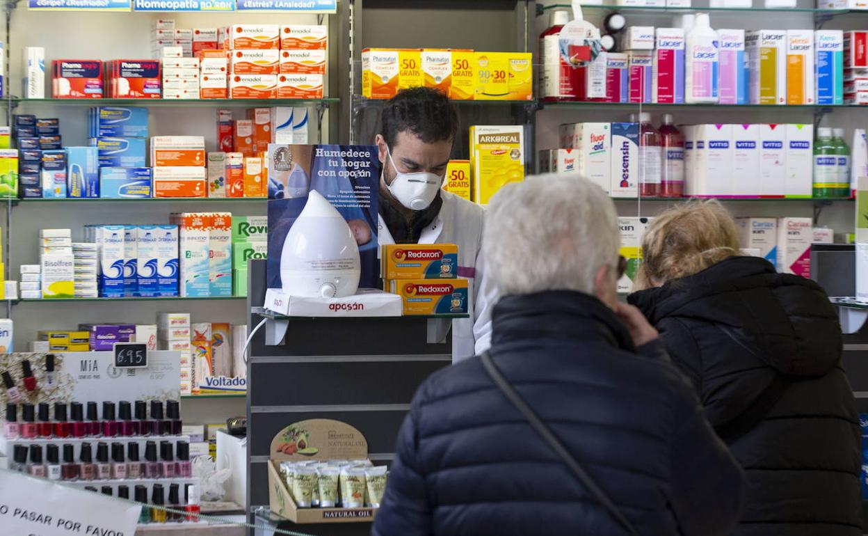 Farmacia en Valladolid. 