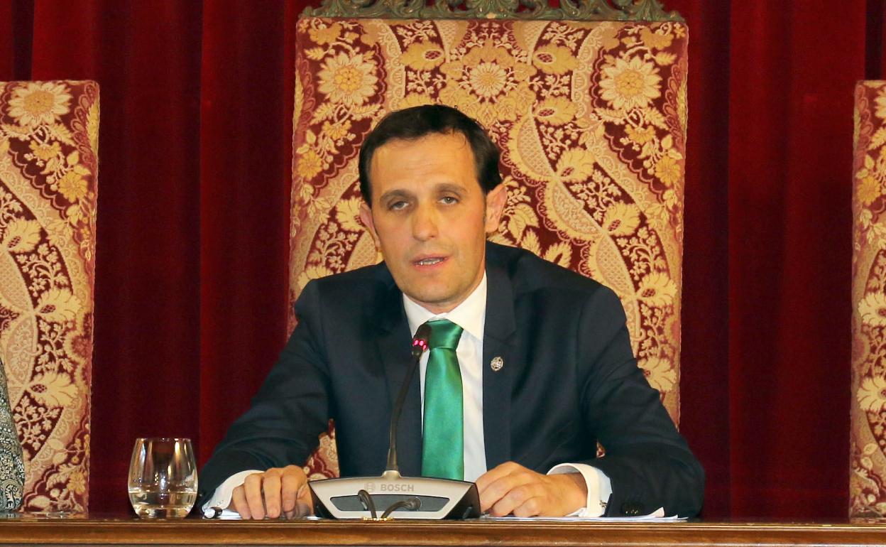 Conrado Íscar, presidente de la Diputación de Valladolid. 