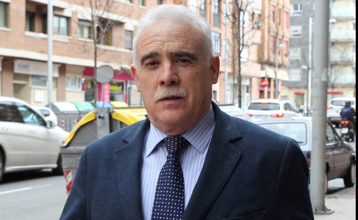 El presidente del Colegio de Médicos, Enrique Guilabert. 