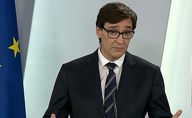 Salvador Illa, ministro de Sanidad. 