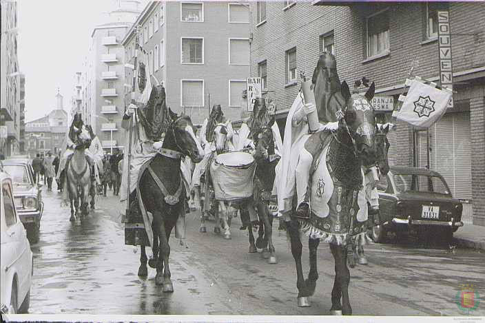 Imágenes de Pregón y el Sermón de las Siete Palabras en Valladolid en la década de los 70. 