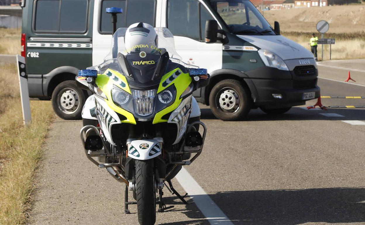 Un control de la Guardia Civil.