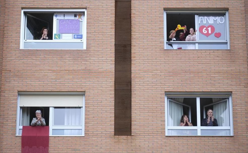 La lucha contra el coronavirus de los 300 de Parquesol