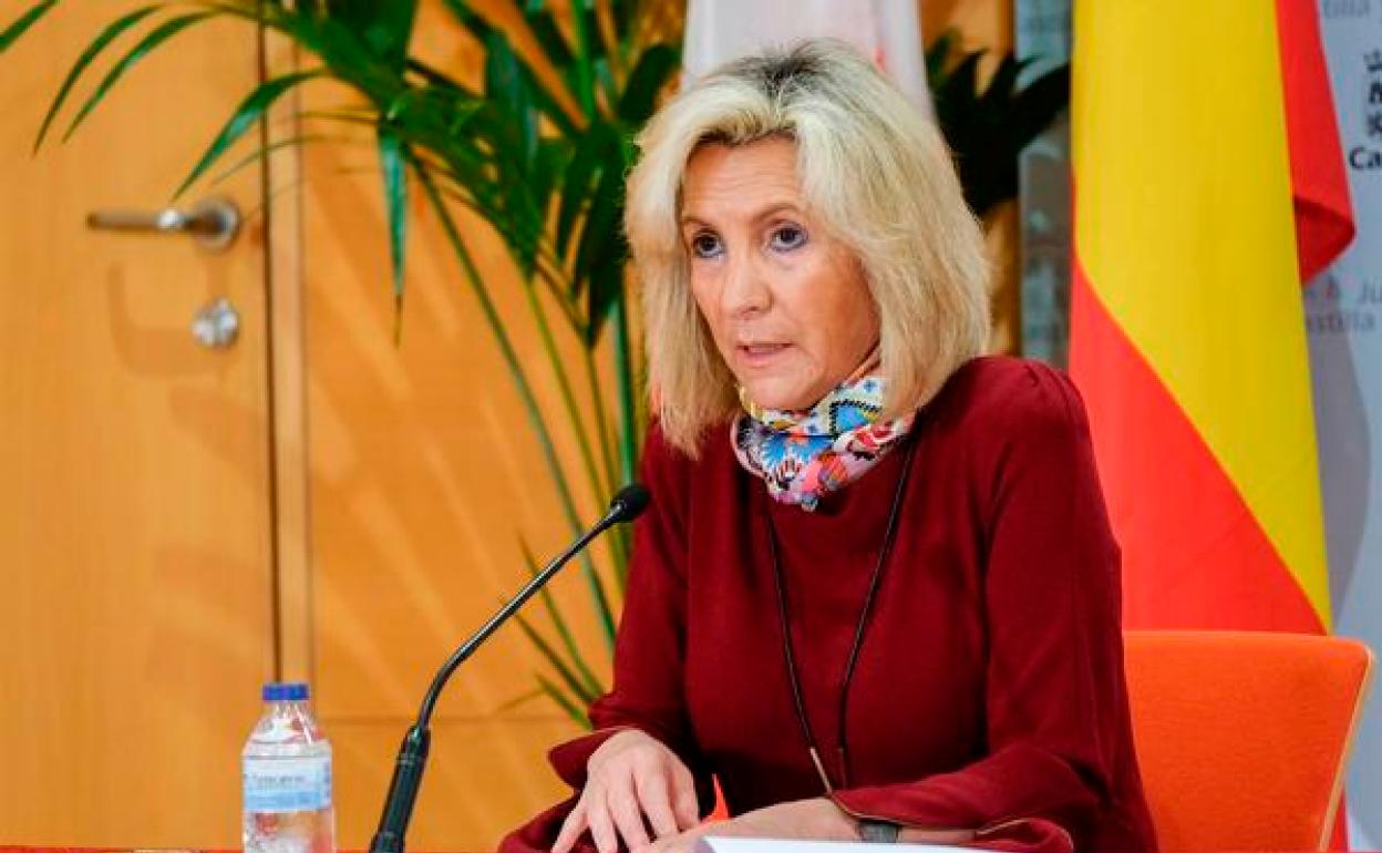 La consejera de Sanidad, Verónica Casado.