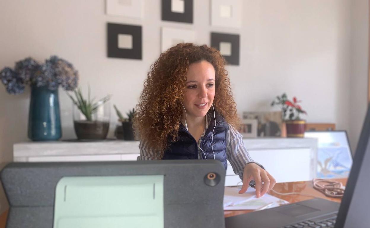 La diputada Noemí Otero. 