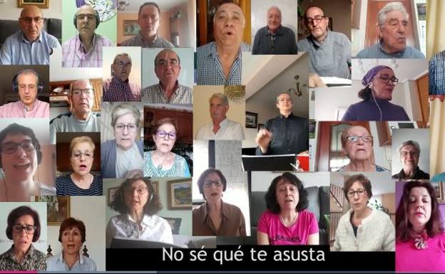 Una canción de la Coral Castilla Vieja de Dueñas para soportar mejor el confinamiento