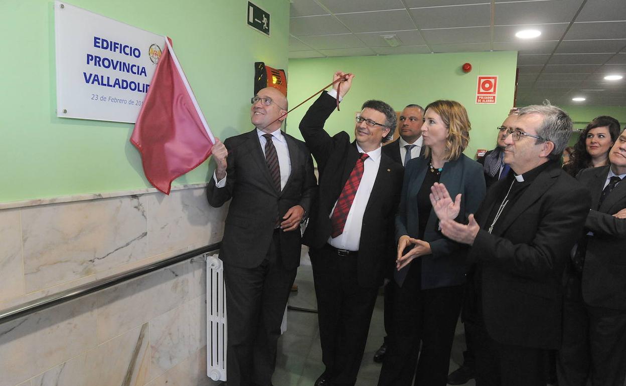 Inauguración de la ampliación de la residencia de Villavicencio en febrero de 2018. 